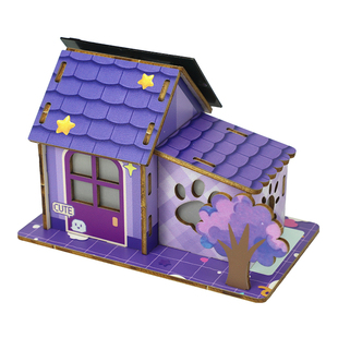 科技小制作手工diy材料学霸玩具科学节能小屋科学作业太阳能玩具