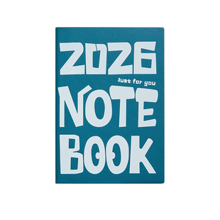 2026年日程本新款笔记本本子一日一页工作计划表加厚日记本A5时间效率手册办公工作用日历记事本365天可定制