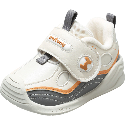 牧童宝宝秋冬学步机能鞋