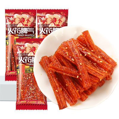 火药脾气辣条小包装超辣魔鬼辣条