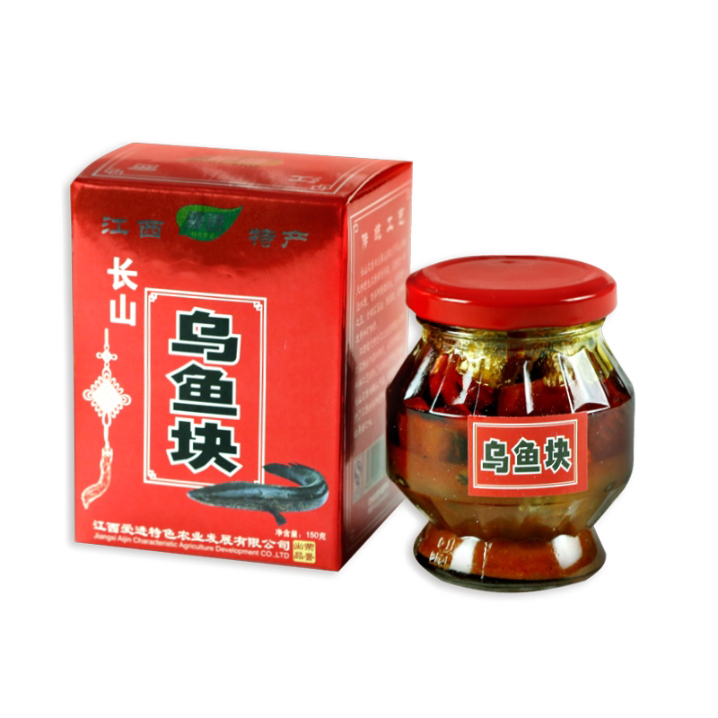 爱进江西特产罐装零食小吃乌鱼块