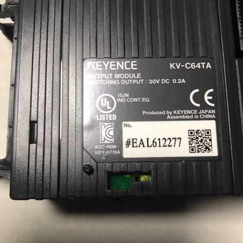 基恩士PLC模块KV-C64TA，，有的联系拍前询价下单