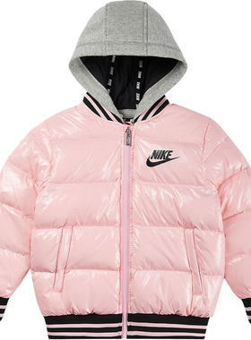 Nike/耐克正品休闲小童时尚潮流运动保暖羽绒服 DB7075-654