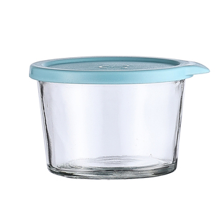 玻璃咸菜盒迷你带盖小碗密封保鲜小菜厨房收纳食品级分装盒收纳盒