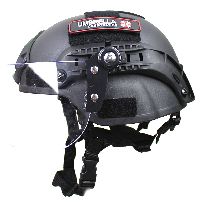 MICH2000战术行动版头盔游戏CS防护头盔防风防暴面罩防打脸