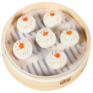 觅谷仓蟹黄汤包速冻包子正宗灌汤包即食早餐速食蟹粉小笼包半成品