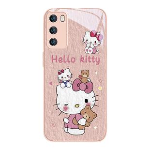 hellokitty适用荣耀x50手机壳华为p60/p50粉色mate60pro可爱p40/p30少女心nova11闺蜜magic5新款90玻璃7se套