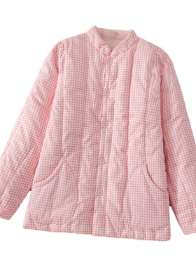 女士手工棉花棉袄保暖棉服棉衣