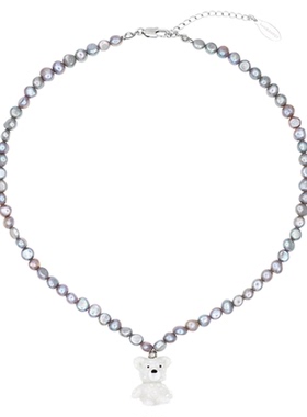 XTASTE RAINBOWPOP 雪诺熊项链原创设计黄誉博同款明星时尚款式