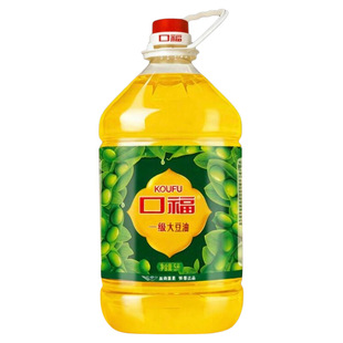【口福】一级大豆油5L*4桶整箱食用油优质营养健康清香家用