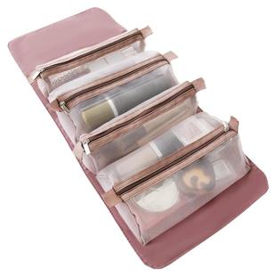 旅行化妆包分区便携式洗漱折叠护肤品收纳袋女生旅游必备用品神器