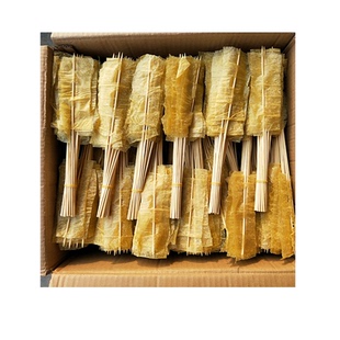 烤豆皮串600串豆皮串铁板烧烤涮串均可山东夺命豆皮包邮量大优惠