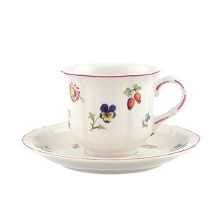 villeroyboch德国唯宝进口欧式下午茶咖啡杯碟套装家用陶瓷小花园