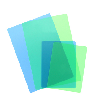 考试垫板学生用写字塑料16K幼儿园儿童书写板32K透明磨砂彩色作业垫板软复写板简约纯色16开大