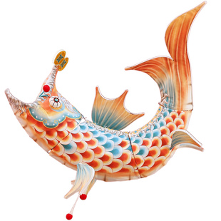 鱼灯2026马年元宵花灯手工DIY材料包竹编古风高端非遗国风灯笼