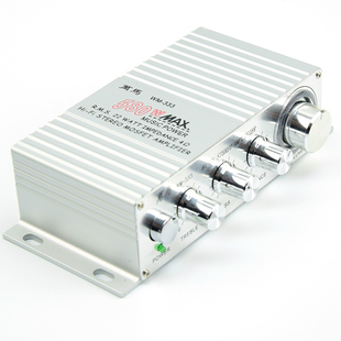 游戏机功放音频放大器赛车电玩大型游12V迷你家用车载汽车音响