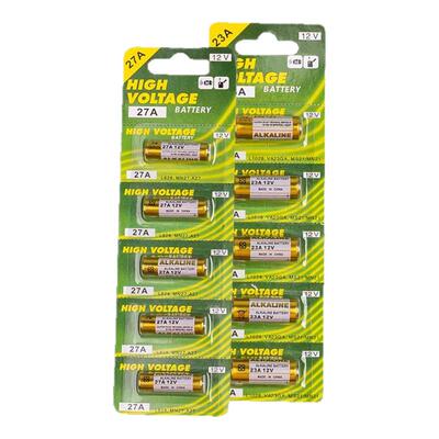 23A 12V电池12v23a电动车库卷帘门铃23a12v遥控器小号27a 12v电池
