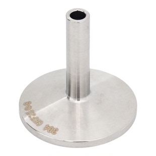 304不锈钢KF16转6/8直管KF25K快装法兰转1/4 3/8 1/2卡套真空接头