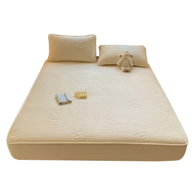 母婴级牛奶绒夹棉床笠冬季加厚保暖床垫保护套学生宿舍单人床褥罩