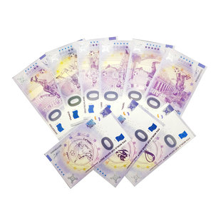 2022世界杯礼品 卡塔尔世界杯纪念钞券体育足球荧光钞球迷收藏