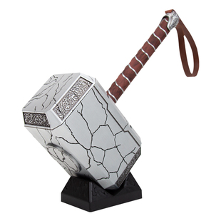 复联4雷神之锤1比1全金属可发光雷神索尔暴风战斧女雷神模型周边