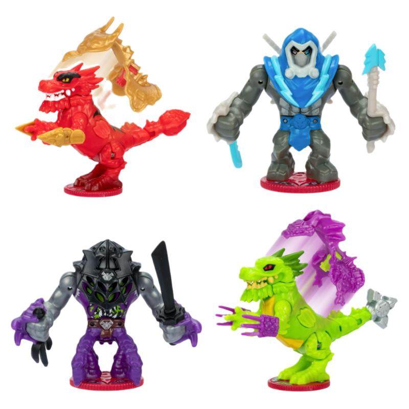 美国Akedo雷霆热斗Ninja Fury传奇大型战斗人偶毒爪人物公仔礼物