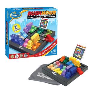 ThinkFun塞车时间赛车汽车华容道游戏逻辑推理儿童6岁+益智玩具