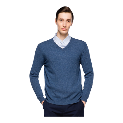 圣雪绒秋冬新品基本款套头羊绒衫