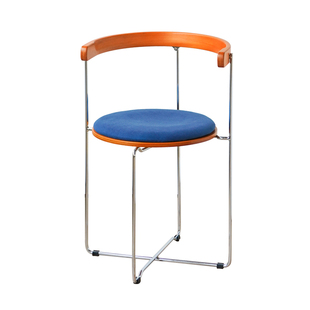 复古实木餐椅家用小户型休闲靠背椅可折叠椅现代简约餐厅餐桌椅子