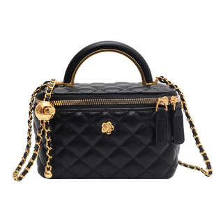 今年流行盒子包化妆包包女2025新款爆款手提斜挎包百搭菱格链条包