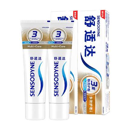 舒适达抗敏感牙膏成人含氟多效去