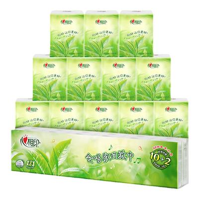 心相印茶语手帕纸4层7片12包