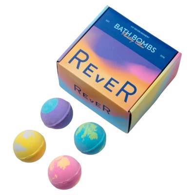 【立即抢购】Rever乐若星球转转浴爆礼盒泡澡球浴球香氛精油球