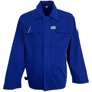 电焊工纯棉阻燃工作服男防烫纯棉劳保服套装加厚耐磨冶炼船厂工装