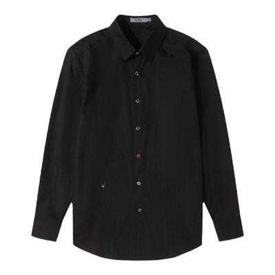 CNC男装春秋商务长袖衬衫男