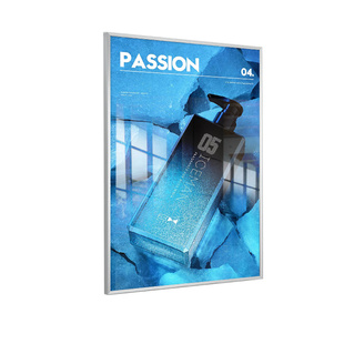 挂墙海报框铝合金窄边画框展板价格广告框制度框免打孔相框宣传框