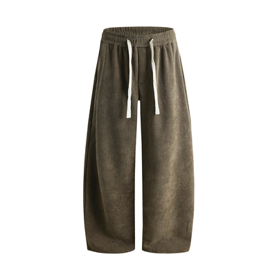 灯芯绒裤子男冬加绒加厚直筒长裤