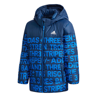 阿迪达斯婴童舒适连帽休闲羽绒服