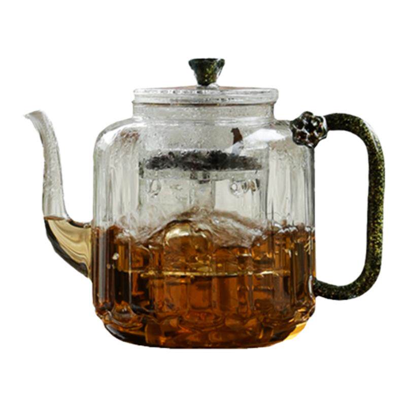 禾器小清新耐热玻璃新款煮茶壶