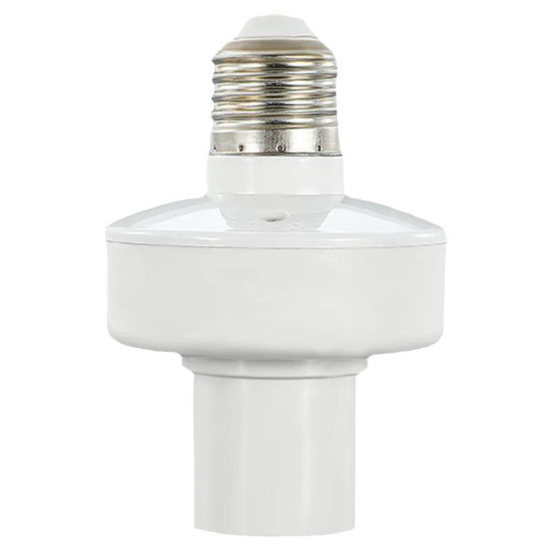 遥控灯头无线遥控照明通用大螺口灯座灯口免布线双控灯开关220V