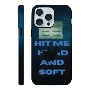 欧美歌手碧梨Billie Eilish音乐专辑类型手机壳周边适用苹果安卓二合一手机壳