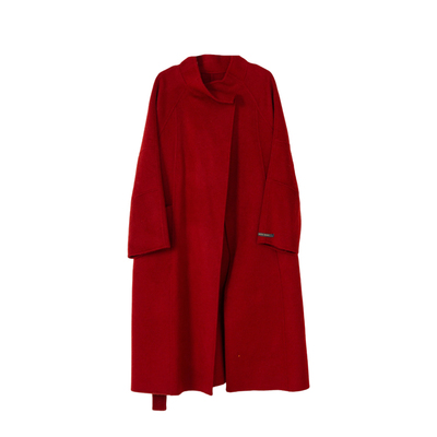 ENJOYME立领双面羊绒大衣