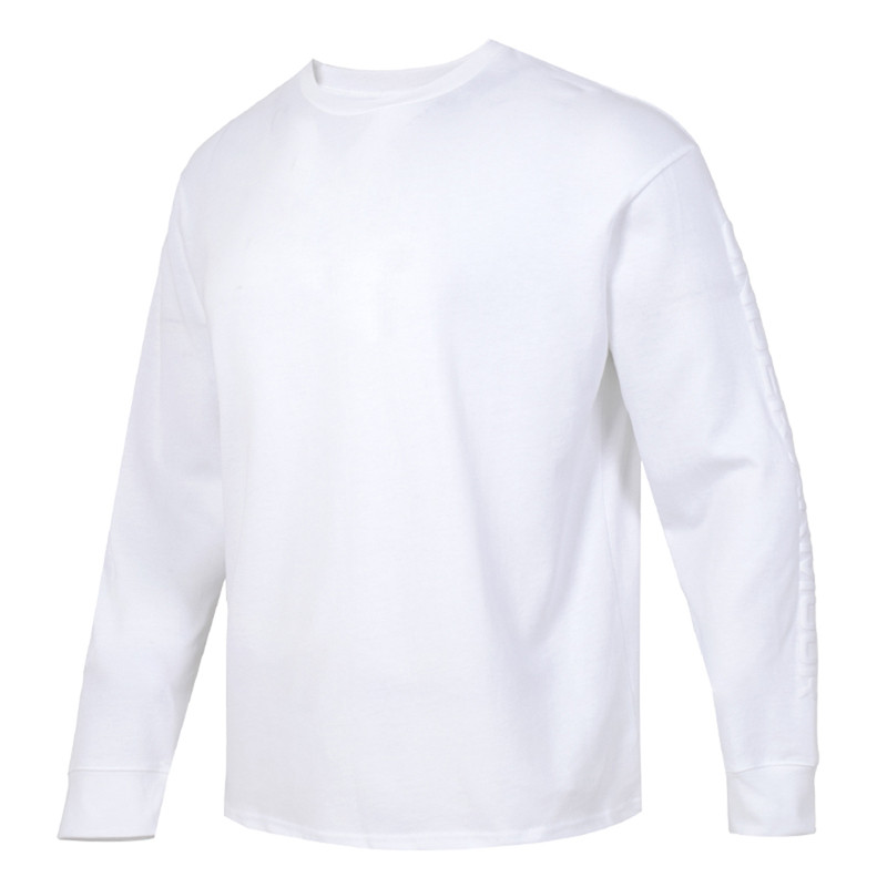 安德玛UA男子上衣高克重训练健身休闲运动长袖T恤套头衫1382890