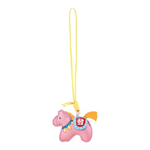 马上发财皮质小马生肖包包挂件汽车钥匙高级感马年吉祥物书包挂饰