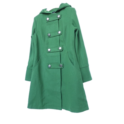 艾格淘特正品断码超值厚毛呢外套