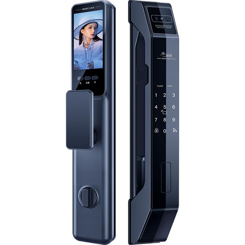 爵象品牌全自动指纹锁家用入户门智能门锁防盗门十大密码锁电子锁