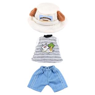 ob11娃衣 休闲户外套装 p9背心p10短袖ufdoll短裤12分bjd娃娃衣服