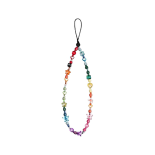 周雨彤手机链原创轻奢链条女款高级感diy个性挂绳手腕链条case彩色挂饰短款手工吊绳适用苹果华为防丢挂件