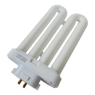 利华达LIHUADA 27W 6400K 131 809台灯灯管U型插管 807方四针排管