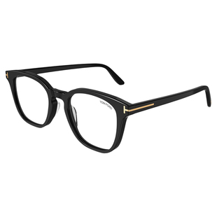 TOM FORD汤姆福特眼镜架黑框板材方形近视眼镜可配度数FT6014-K-B